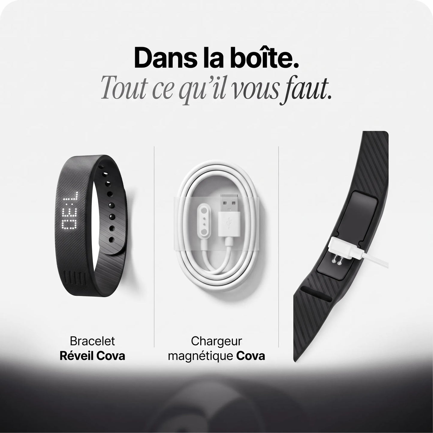 Cova Réveil Vibrant - Réveillez-vous en douceur, sans réveiller votre partenaire