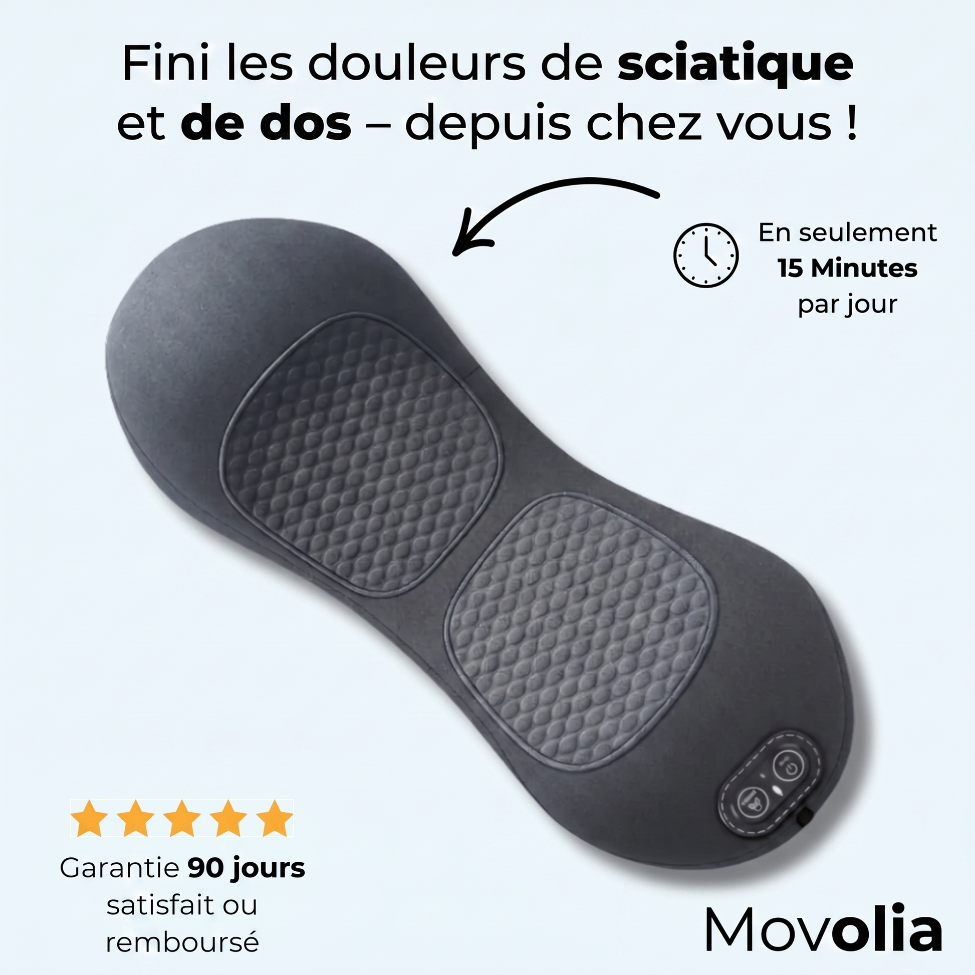 AxioFlow - appareil de massage profond 3 Zones