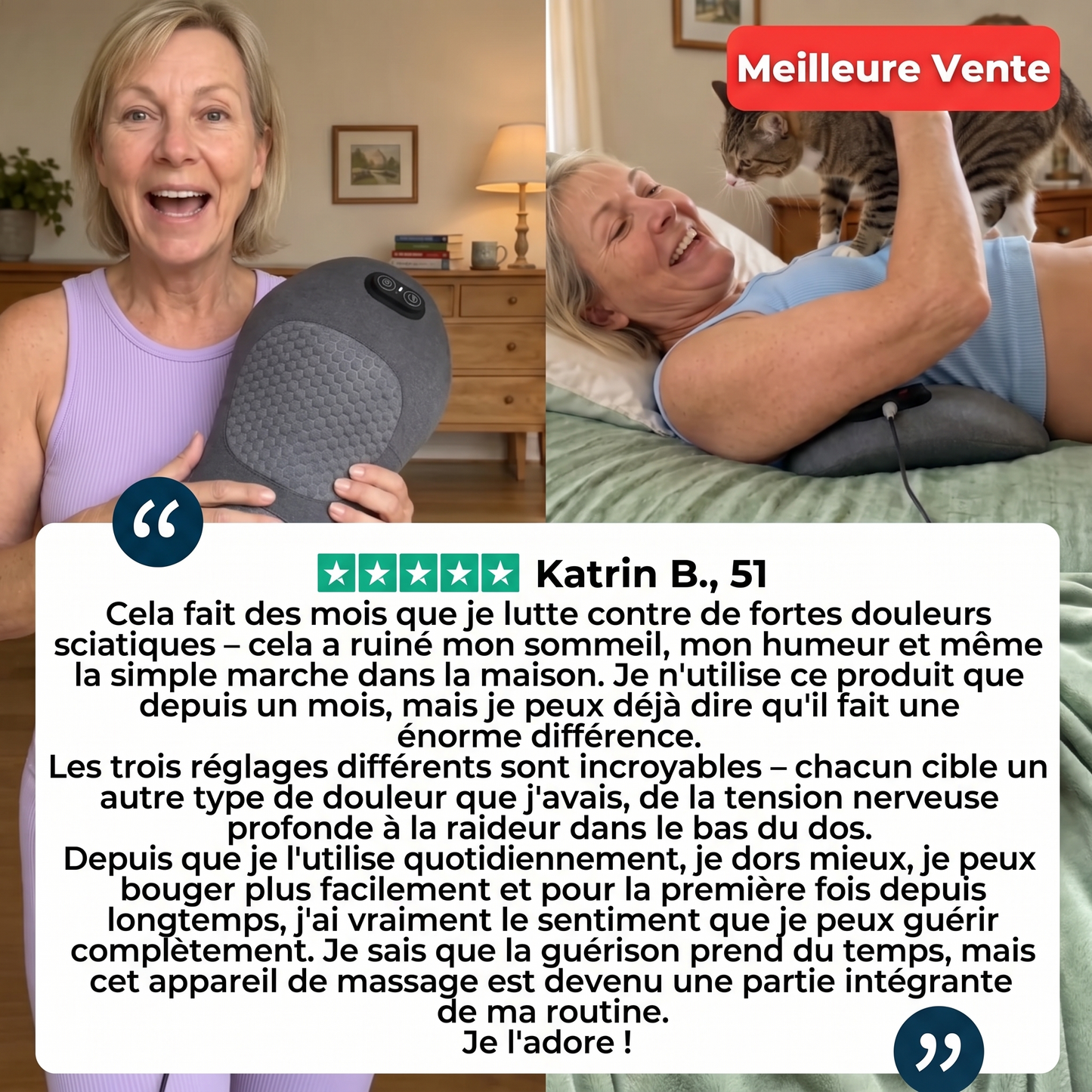 AxioFlow - appareil de massage profond 3 Zones
