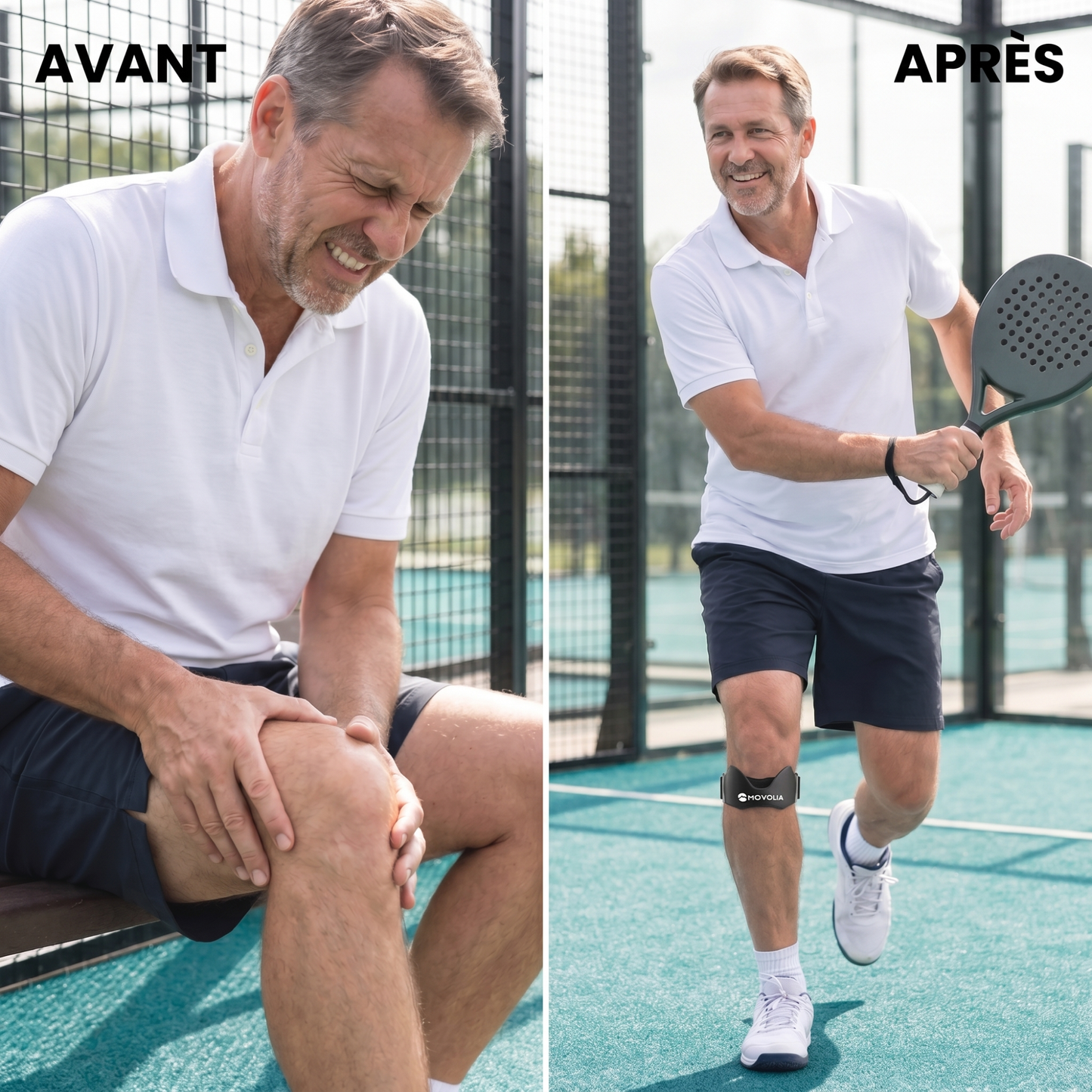 AirStrap - Padel - Joue enfin sans douleur