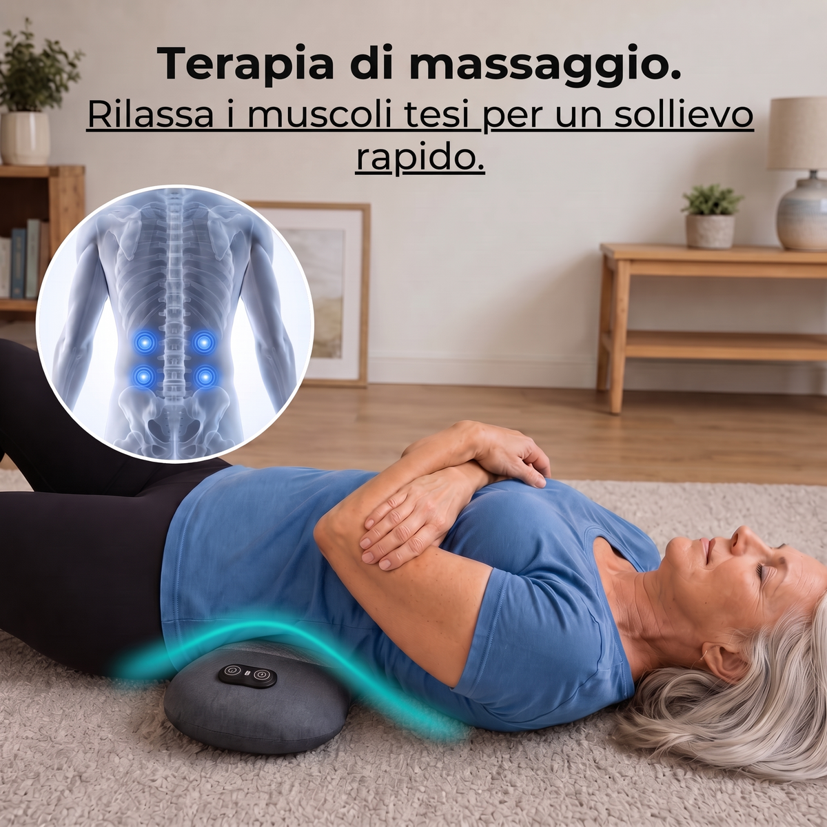 AxioFlow – massaggiatore profondo 3 Zone [it]