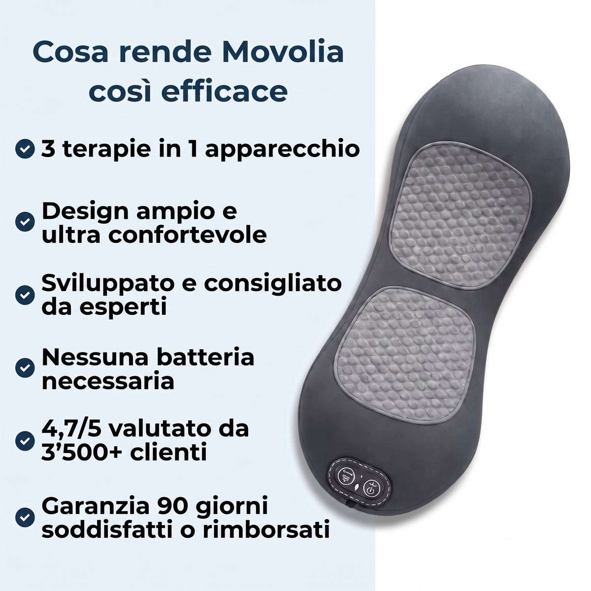 AxioFlow – massaggiatore profondo 3 Zone [it]