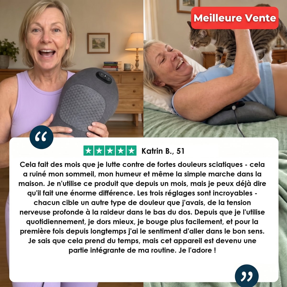 AxioFlow - appareil de massage profond 3 Zones