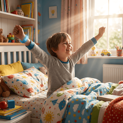 Cova Kids Réveil Vibrant - Votre enfant se lève à l'heure et en douceur, sans réveiller la maison