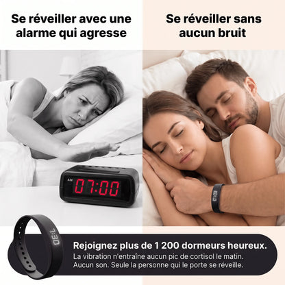 Cova Réveil Vibrant - Réveillez-vous en douceur, sans réveiller votre partenaire
