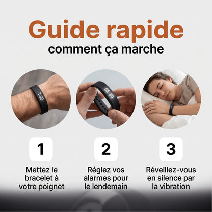 Cova Réveil Vibrant - Réveillez-vous en douceur, sans réveiller votre partenaire