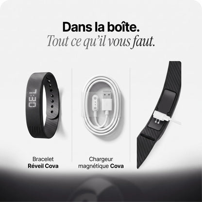 Cova Réveil Vibrant - Réveillez-vous en douceur, sans réveiller votre partenaire